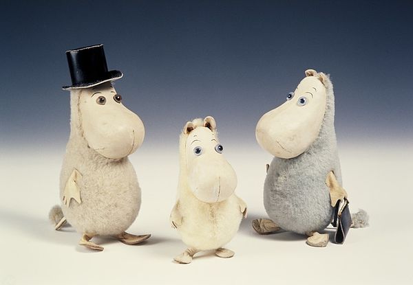 Finnish Moomin toys from the 1950s