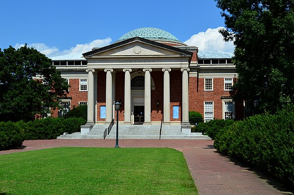 The Morehead Planetarium, designed by Eggers & Higgins, first opened in 1949.