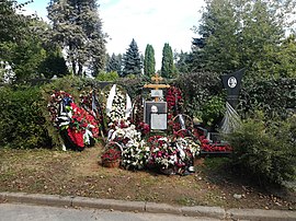 Могила Андреева на Троекуровском кладбище