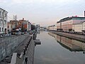 Moskova ibaiaren kanala hiriaren erdian