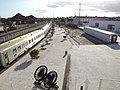 Museu Nacional Ferroviário (exterior na parte traseira), no Entroncamento.