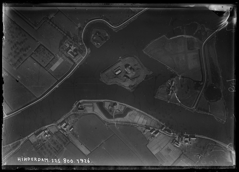 File:NIMH - 2011 - 0954 - Aerial photograph of Fort Hinderdam, The Netherlands - 1920 - 1940.jpg