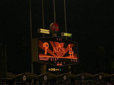 En 2008, la quatrième des cinq séries Phillies-Dodgers.