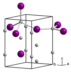 Crystal structure of sodium arsenide