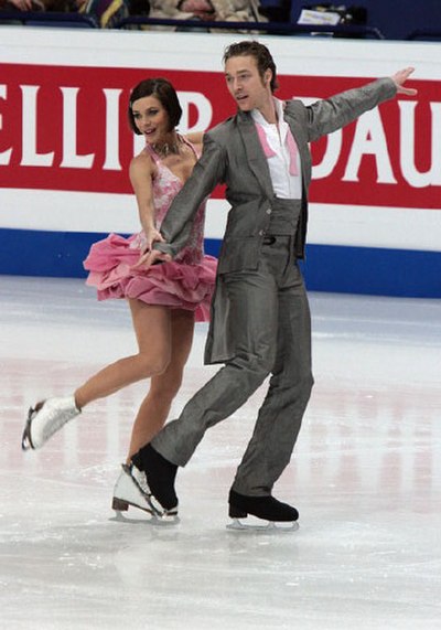 Péchalat and Bourzat at the 2009 Europeans