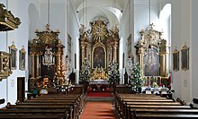 Innenansicht der Pfarrkirche