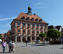 Rathaus und Marktplatz