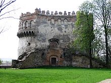 Nouvelle tour du château d'Ostroh (Klymenko) .jpg