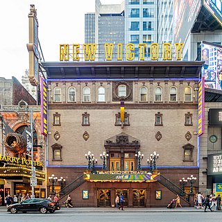 New Victory Theater theater and former movie theater in the Garment District of Manhattan, New York City, United States