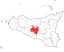 Nisseno - Localizzazione