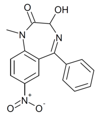 Нитемазепам structure.png