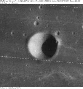 Imatge de la missió Lunar Orbiter 4