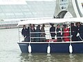 Members of the Royal Family at the opening ceremony.