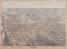 Dallas en 1872.