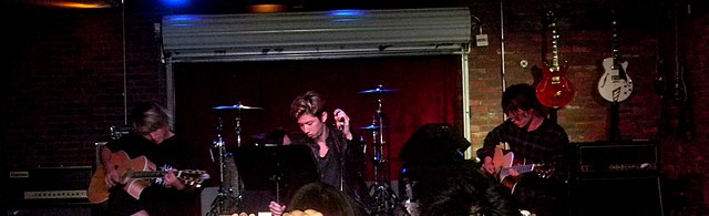 One OK Rock performing at Lucky Strike Live, October 22, 2015