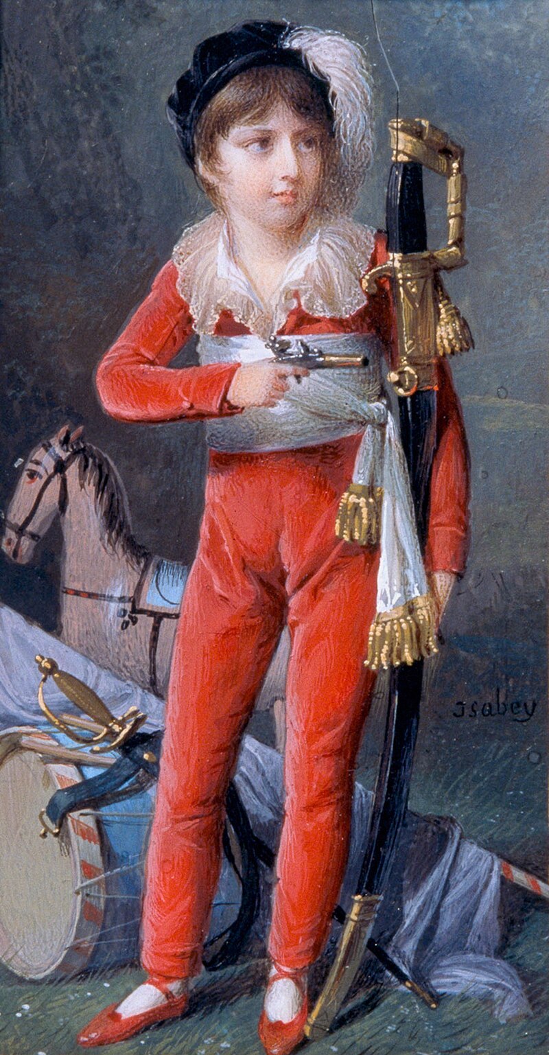 Оскар I Шведский и Норвежский в детстве c 1806 года Жан-Батист Изабей .jpg