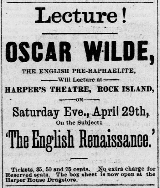 File:Oscar Wilde at Harper's Theatre, April 1882.jpg