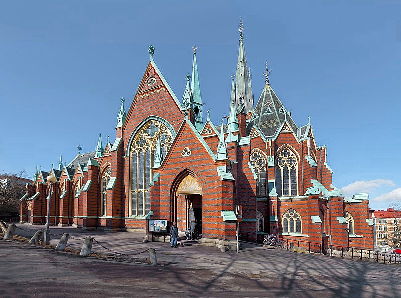 File:Oskar Fredriks kyrka, mars 2018.jpg