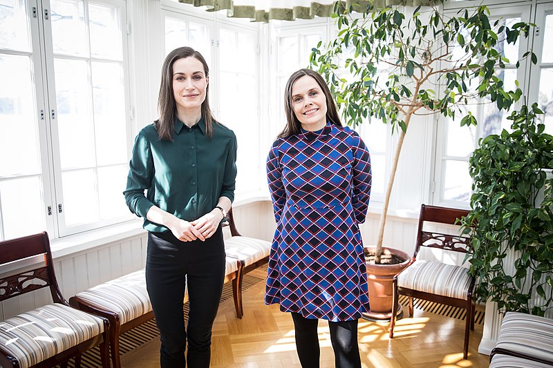 File:Pääministeri Sanna Marin tapasi Islannin pääministeri Katrín Jakobsdóttir tapasivat Kesärannassa 12.4.2022 (51999461448).jpg