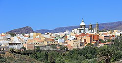 Panorama over Agüimes