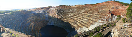 The open-pit Corta Atalaya mine was part of Rio Tinto's original operations in Spain.