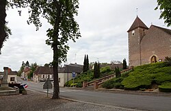 Skyline of Paray-le-Frésil