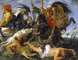Hippopotamus Hunt, Rubens, 1616. Peter Paul Rubens 083.jpg