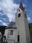 Pfarrkirche zu den Heiligen Johannes und Paul mit Friedhof