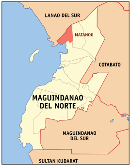 Matanog na Maguindanao do Norte Coordenadas : 7°28'N, 124°15'E