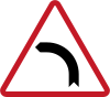 Philippines road sign W1-3 L.svg