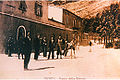 Piazza della Vittoria in una foto d'epoca "Victory Square" in an old photo