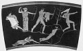 Pittore dei Niobidi, svolgimento della Strage dei Niobidi, 460 a.C. circa, Louvre, Parigi