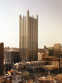 PPG Place in Pittsburgh, Pennsylvania (1984)