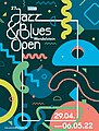 Plakatmotiv der Jazz & Blues Open 2022