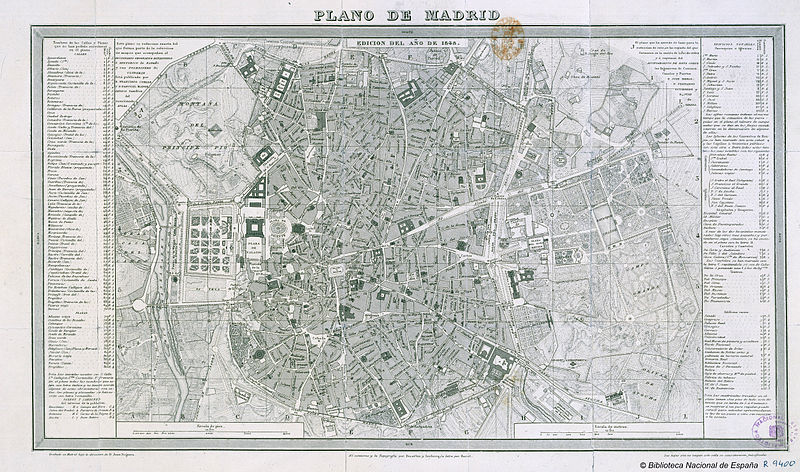 File:Plano de Madrid, 1848, de Francisco Coello.jpg