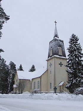 Havainnollinen kuva artikkelista Polvijärven kirkko