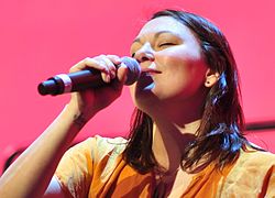 Throat singer and performance artist Tanya Tagaq