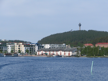 Port of Kuopio on the shore of Lake Kallavesi in 2005 Port of Kuopio.png