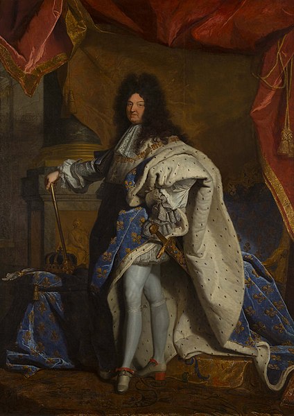 File:Portrait of King Louis XIV of France (1638–1715) in Coronation Robes (by Hyacinthe Rigaud and Workshop) - Palace of Versailles.jpg