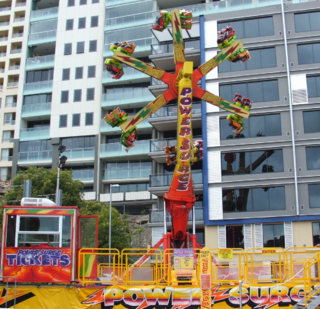 <span class="mw-page-title-main">Power Surge (ride)</span> High-impact thrill ride