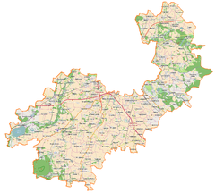 Mapa lokalizacyjna powiatu wrocławskiego