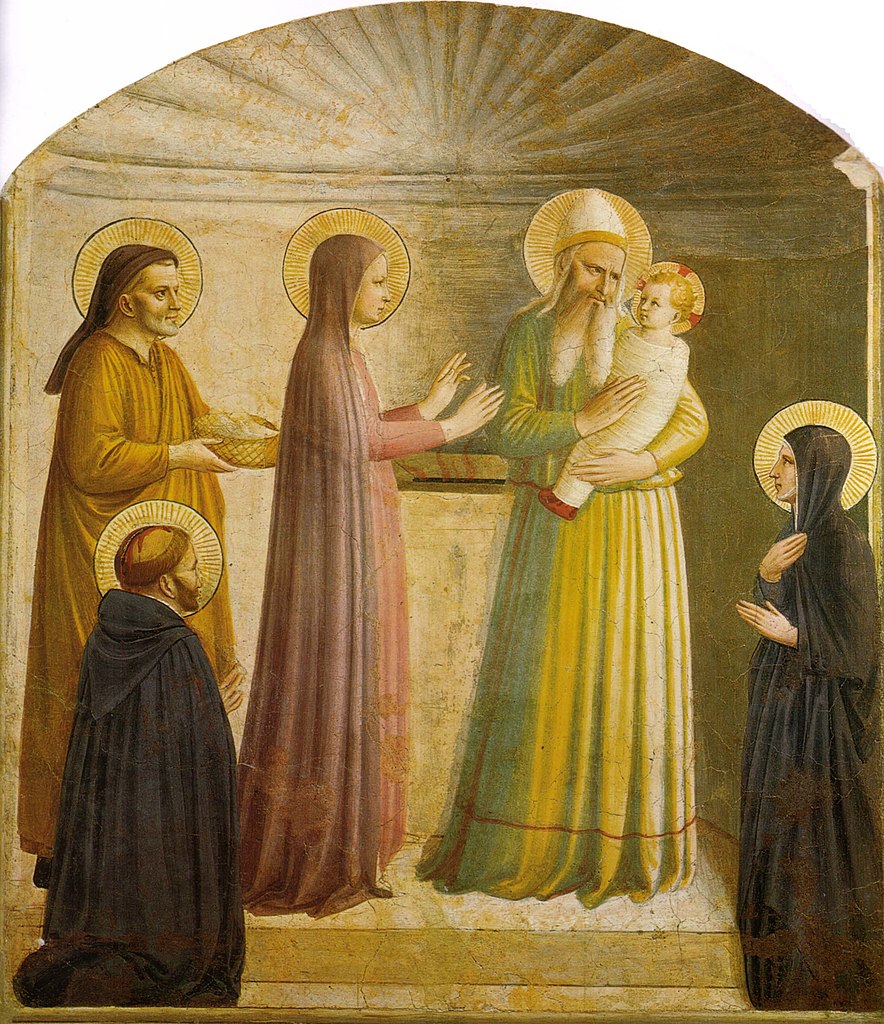 https://upload.wikimedia.org/wikipedia/commons/thumb/8/84/Presentation_of_Jesus_at_the_Temple_by_Fra_Angelico_(San_Marco_Cell_10).jpg/884px-Presentation_of_Jesus_at_the_Temple_by_Fra_Angelico_(San_Marco_Cell_10).jpg