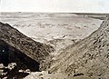 Vue du cratère vers le sud.