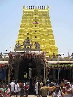 Ramanathaswamy Temple Hindu temple in Rameswaram island in the state of Tamil Nadu, India