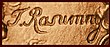 firma di Félix Rasumny