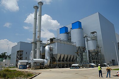 Picture of Reppie waste-to-energy plant