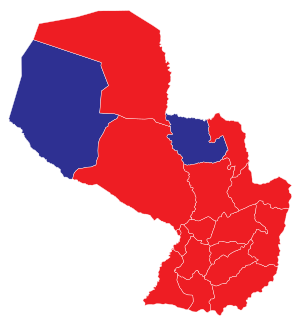 Resultados de las elecciones presidenciales de Paraguay de 1998.svg