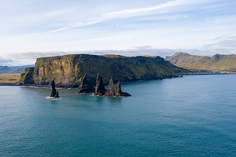 File:Reynisdrangar Vik Sept 2019 4.jpg