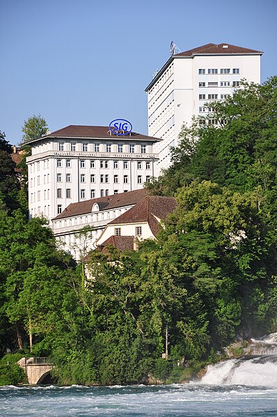 SIG building in Neuhausen am Rheinfall