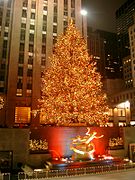 Arbre de Noël du Rockefeller Center.